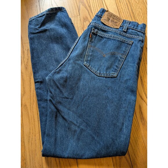 Levis 506 Mens Jeans W36 L32 Blue Denim Straight Fit Classic Style - Picture 1 of 4